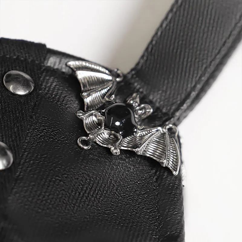 Gothic-Nieten-Fledermaus-Tragetasche für Damen