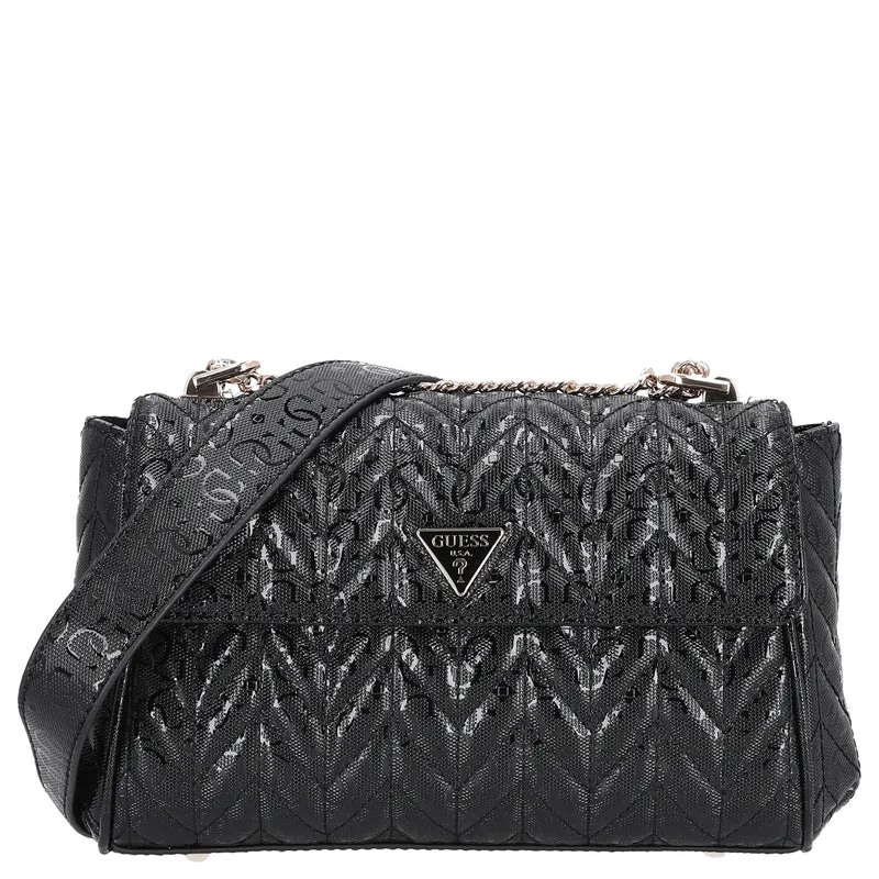 Guess Stacey - Bolso bandolera 25 cm (black)