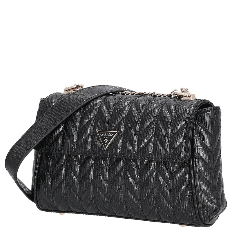 Guess Stacey - Bolso bandolera 25 cm (black)