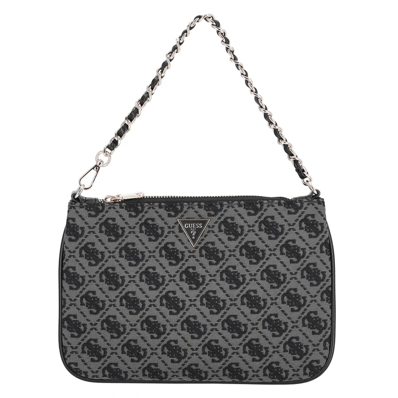 Guess Flat Pouch - Bolso de hombro 24.5 cm (coal logo)