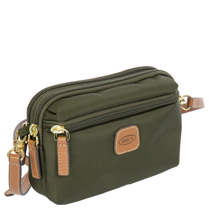 Brics X-Collection - Bolso bandolera S 18 cm (olive)