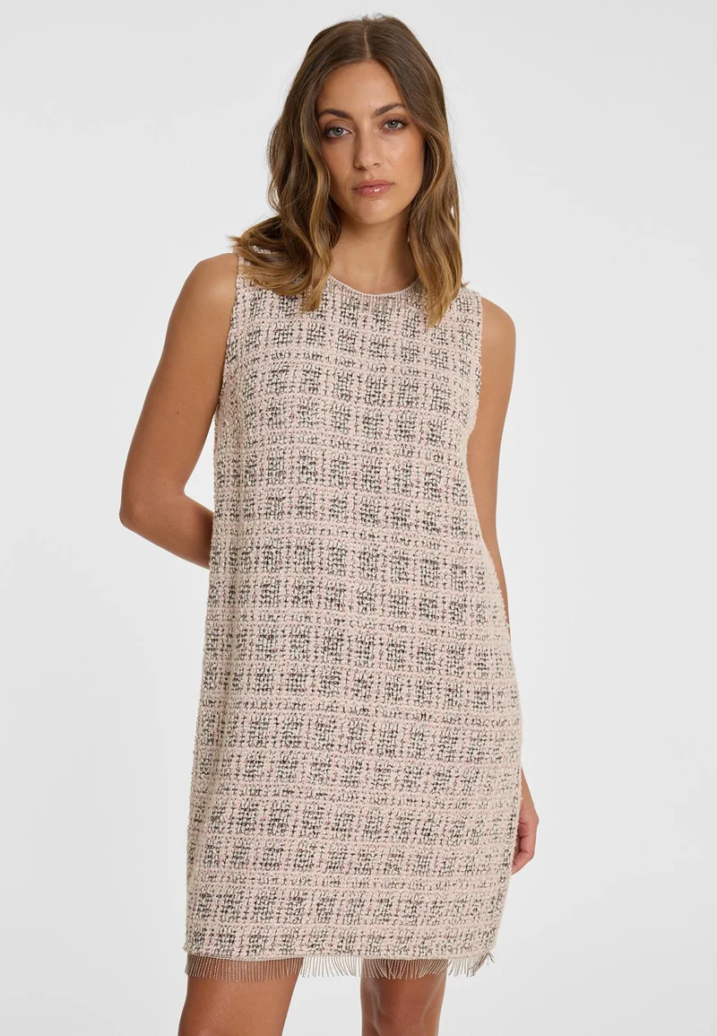 Bouclé Kleid Abjasa