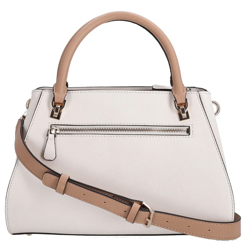Guess Noelle II Luxury - Bolso de mano 26 cm (off white/biege)