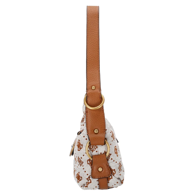 Guess Camden Mini - Bolso bandolera 23 cm (cognac logo)