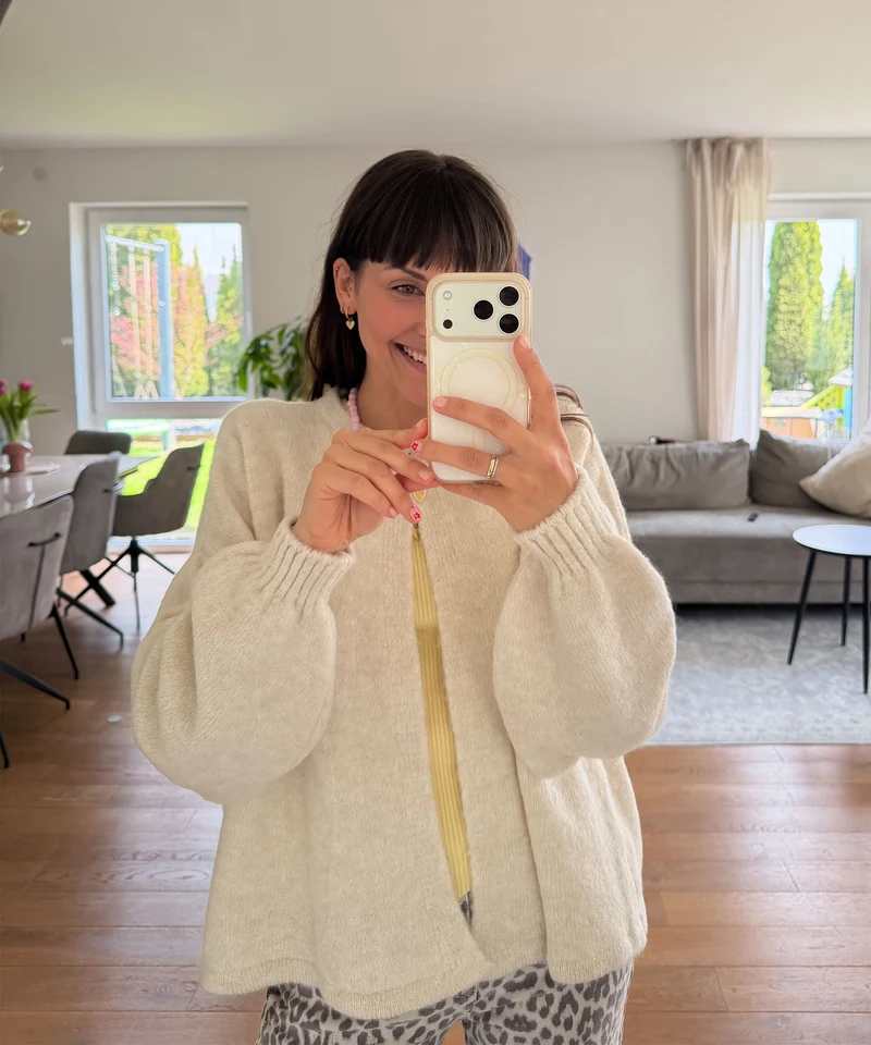 Cardigan Angela Beige