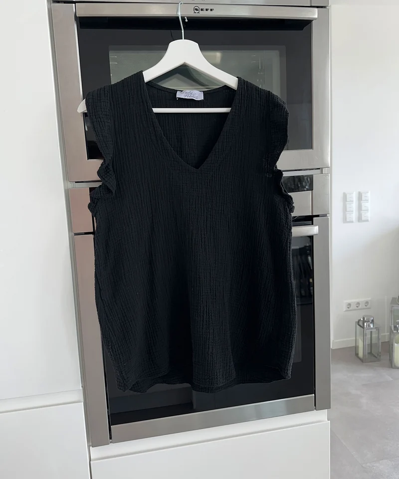Musselin Top Lidia Schwarz