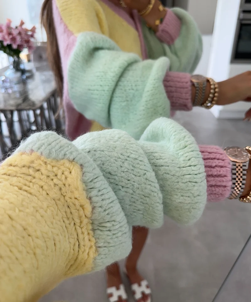 Strickjacke Jasmina Gelb