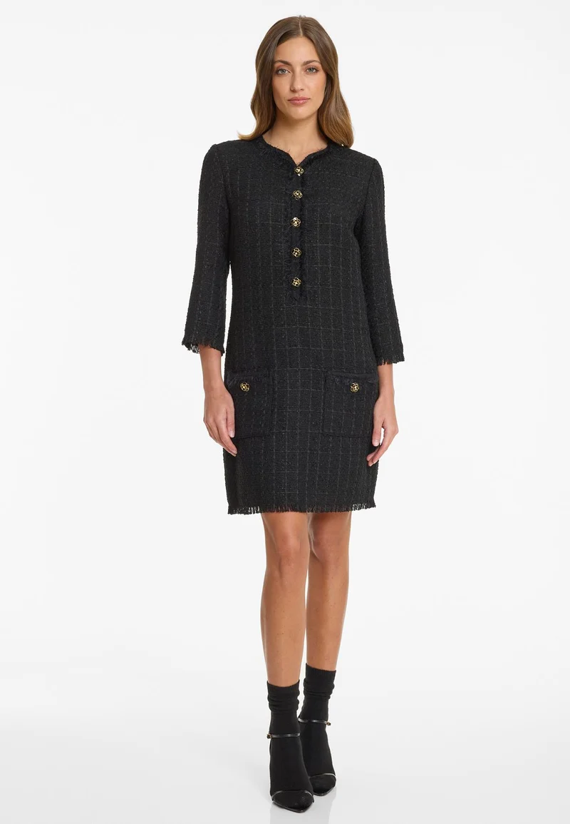 Bouclé Kleid Abena