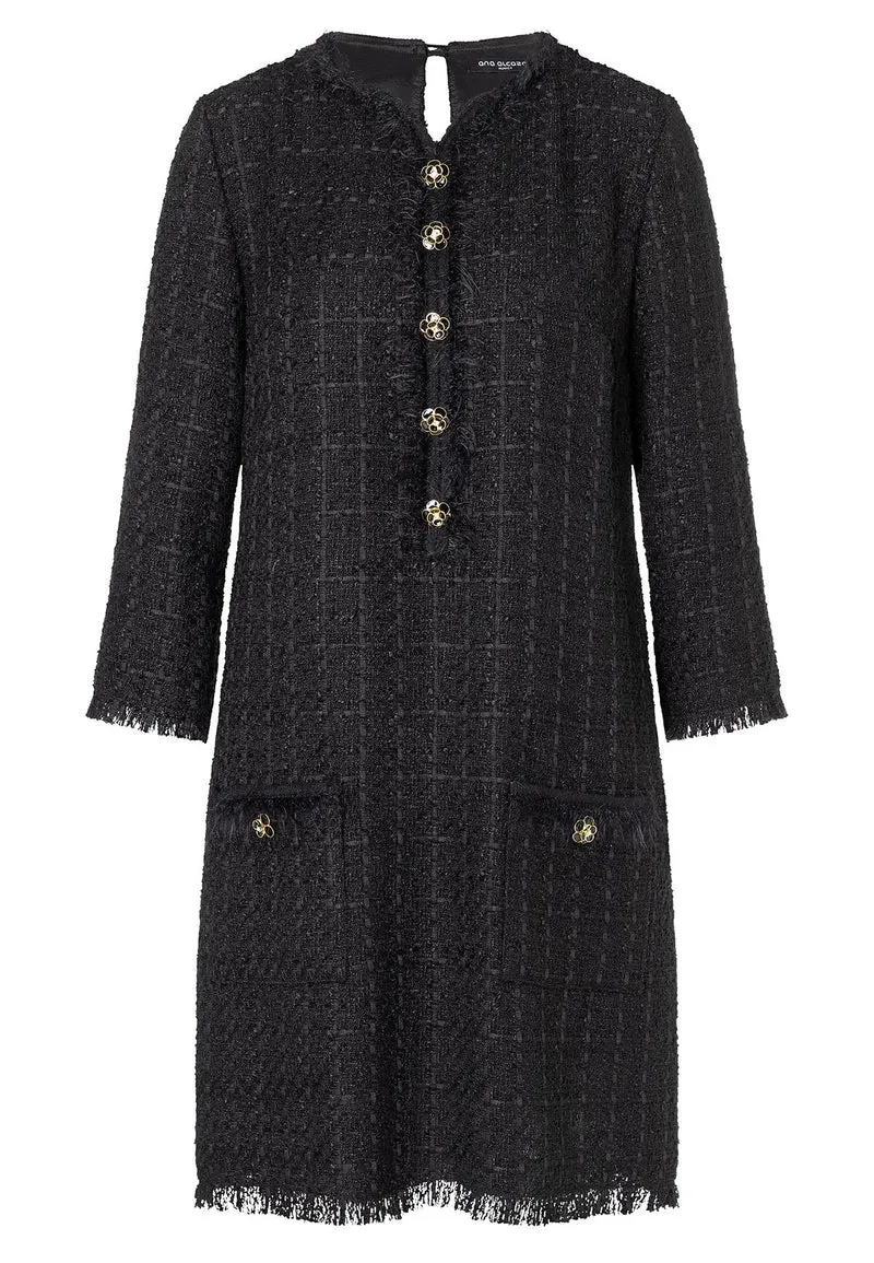 Bouclé Kleid Abena