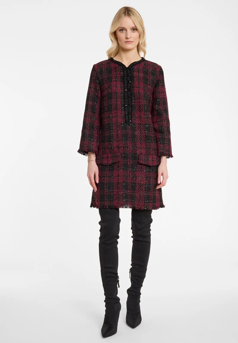 Bouclé Kleid Abawa