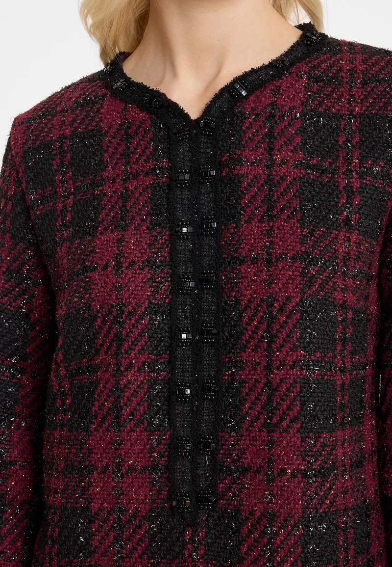 Bouclé Kleid Abawa
