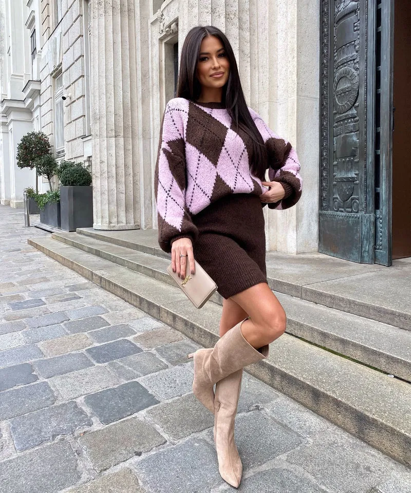 Pullover Frederika Braun Rosa