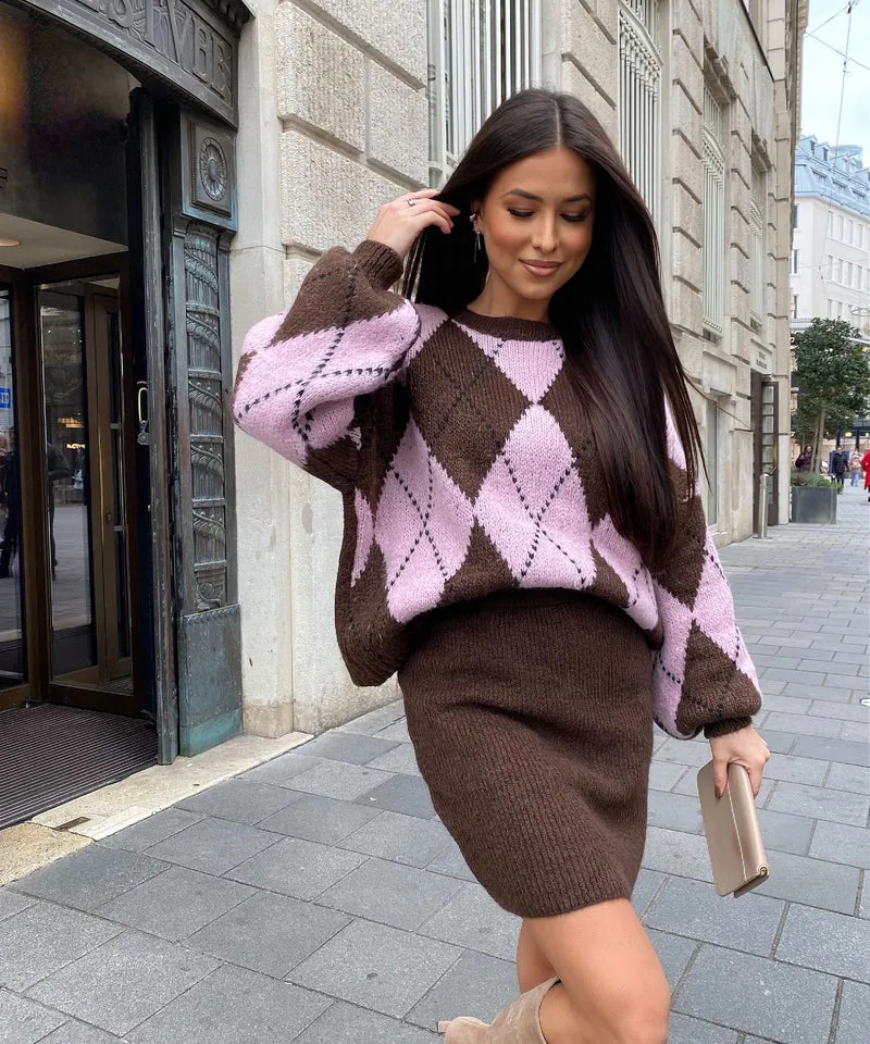 Pullover Frederika Braun Rosa