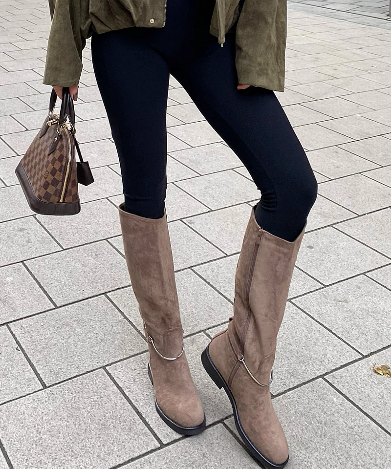 Stiefel Marine Taupe