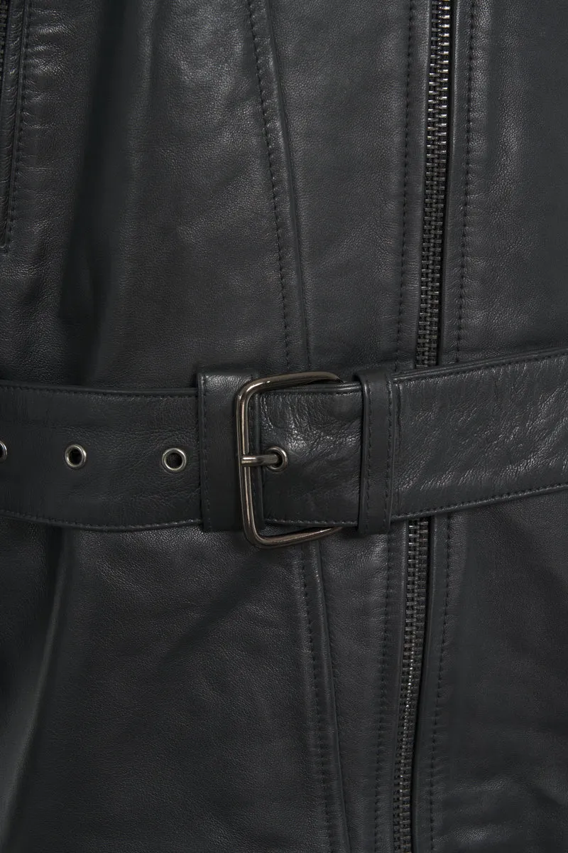 Giacca in pelle 'Jelena'