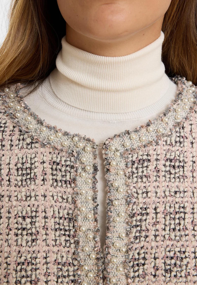 Bouclé Jacke Abjana