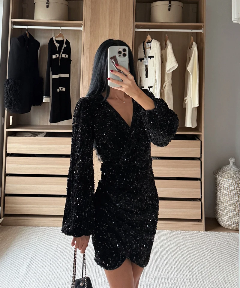 Mini Kleid Sonia Schwarz