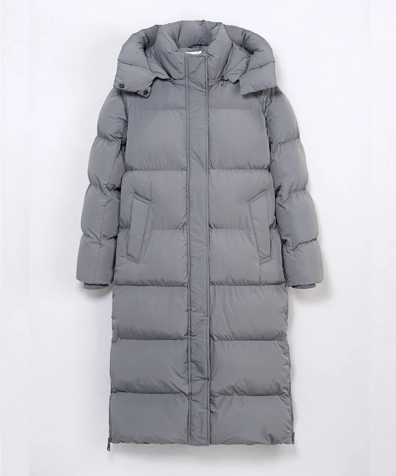 Oversize Jacke Addie Lang Dunkelgrau