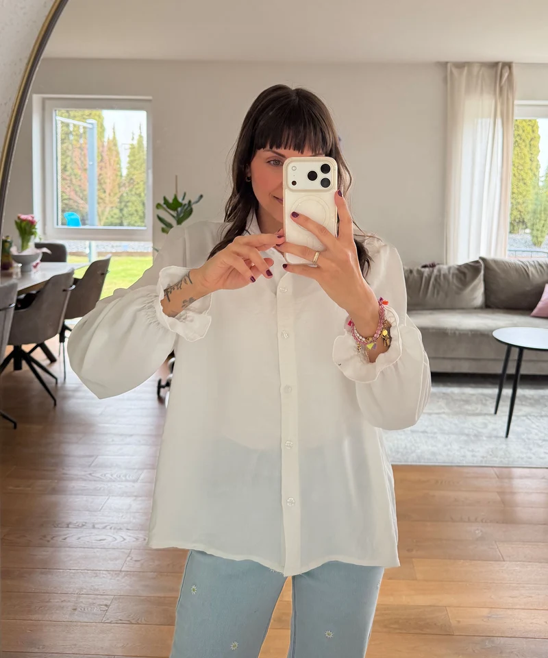 Bluse Diona Weiß