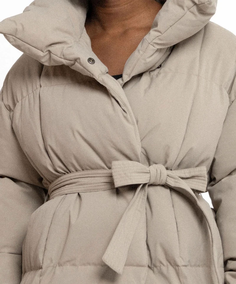 Jacke Kyleih Kurz Taupe