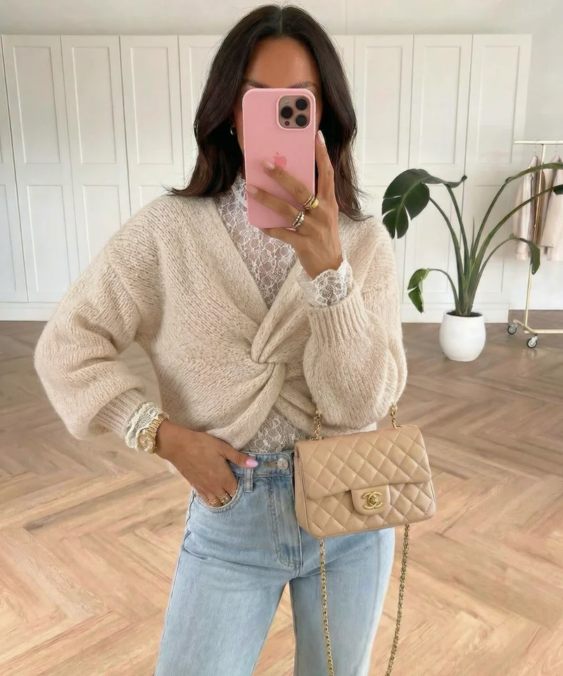Pullover Malia Beige