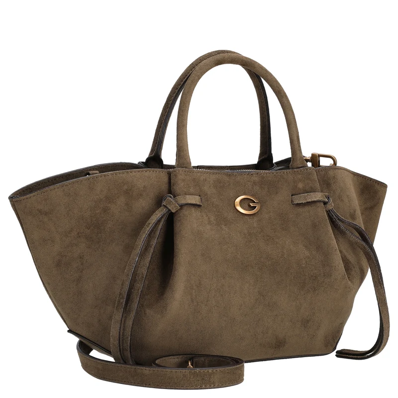 Guess Allegra Satchel - Bolso de mano 48 cm (olive)