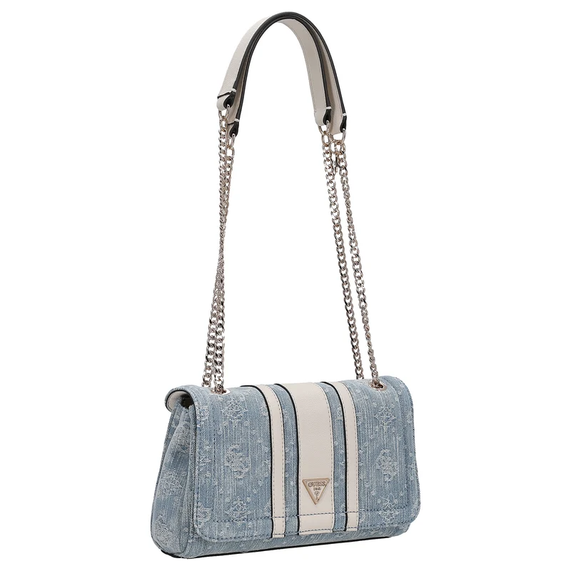 Guess Noelle II XBody Flap - Bolso bandolera 24 cm (denim logo)