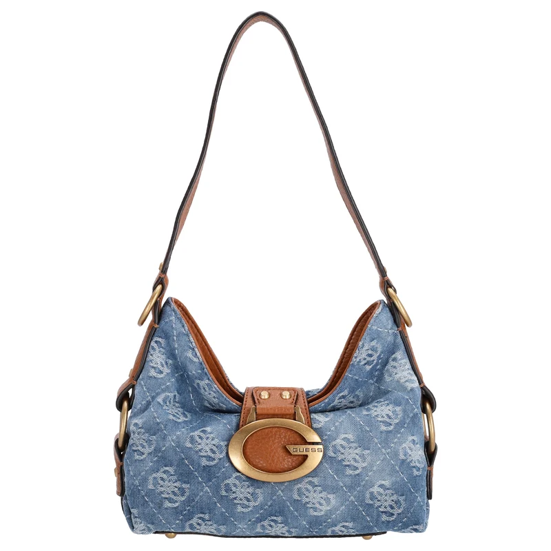Guess Camden Mini - Bolso de hombro 23 cm (denim logo)