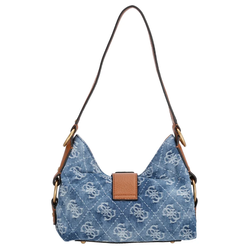 Guess Camden Mini - Bolso de hombro 23 cm (denim logo)