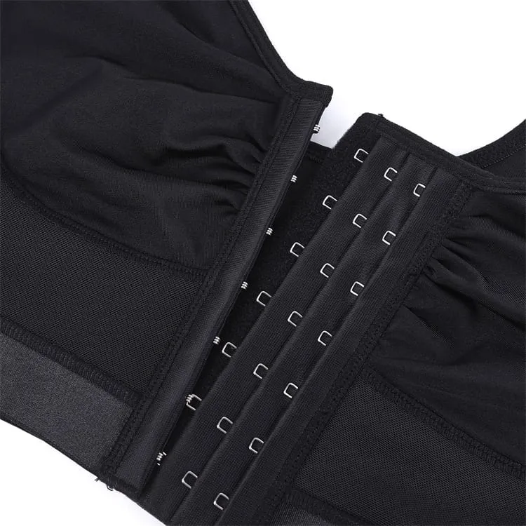 Gothic-Bustier für Damen mit Raffungen