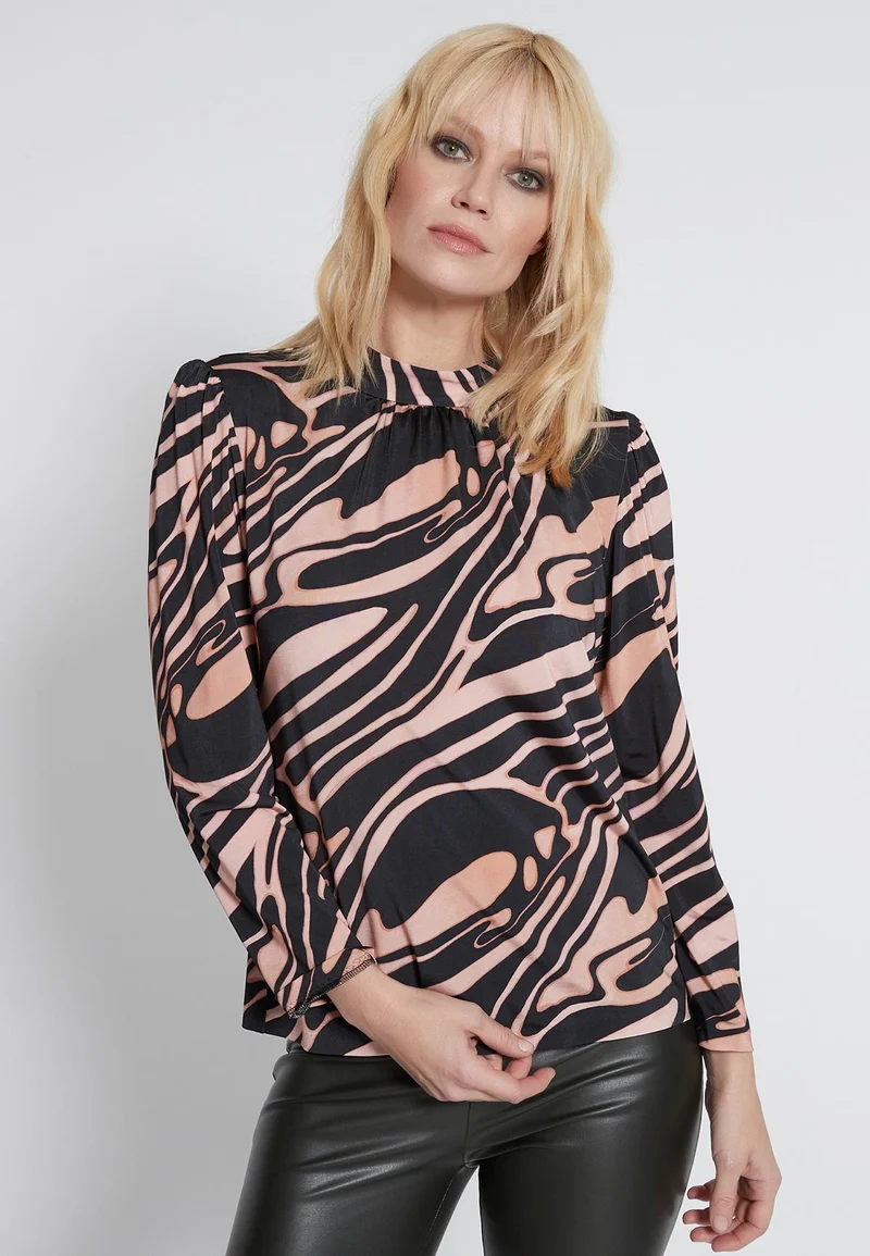 Stehkragenshirt Hiddi