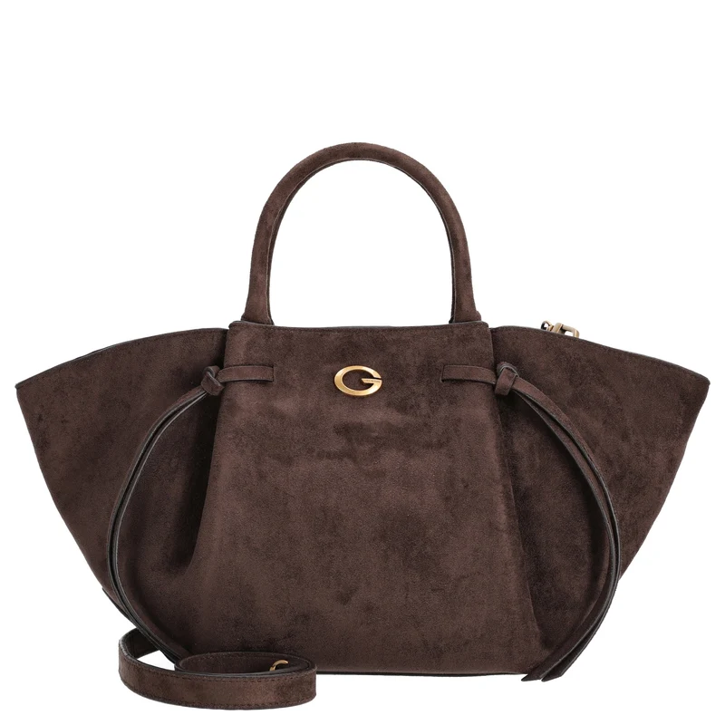 Guess Allegra Satchel - Bolso de mano 48 cm (espresso)