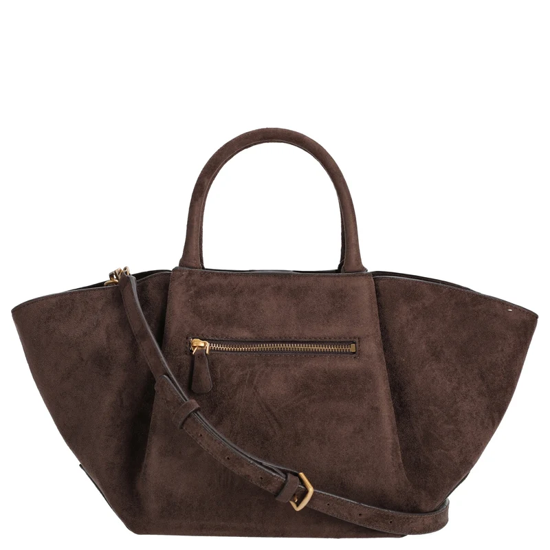 Guess Allegra Satchel - Bolso de mano 48 cm (espresso)