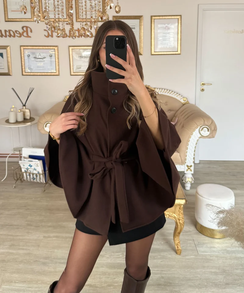 Poncho Karah Braun