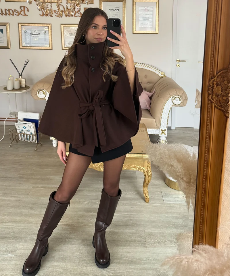 Poncho Karah Braun