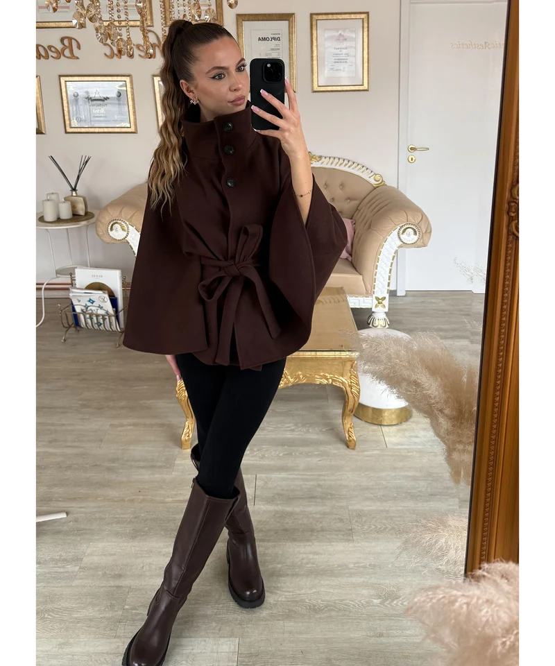 Poncho Karah Braun