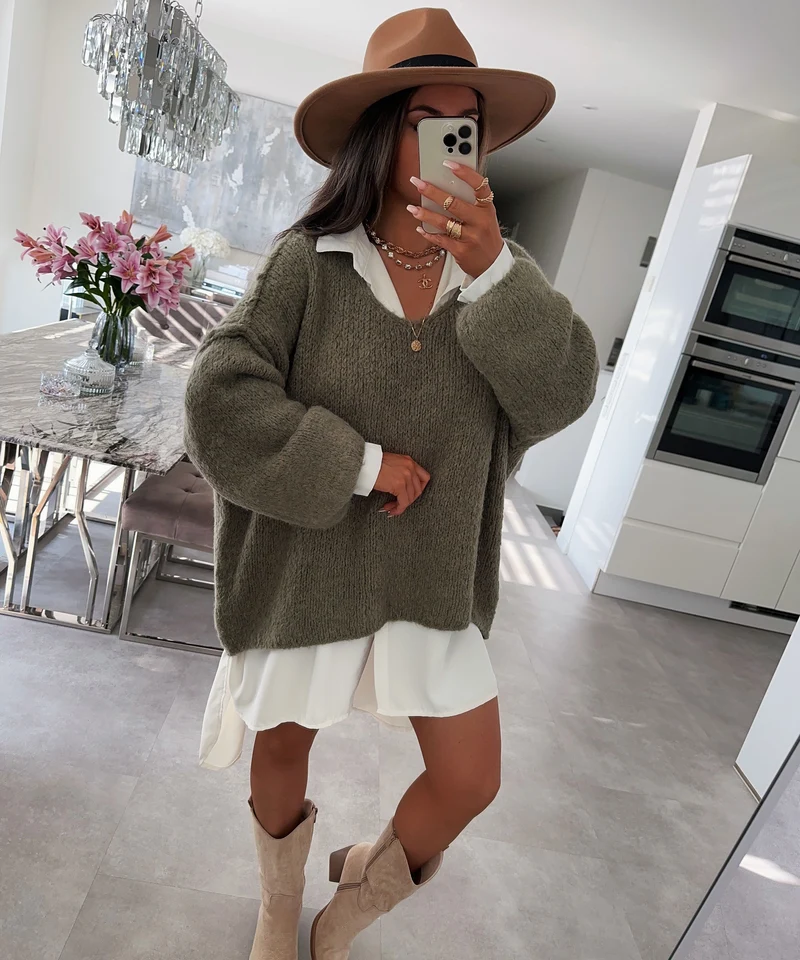 Pullover Cinderella Khaki