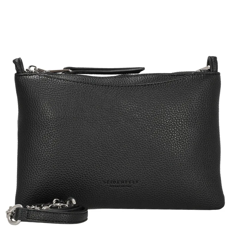 Seidenfelt Malvik - Bolso bandolera S 22 cm (black)