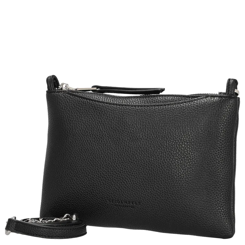 Seidenfelt Malvik - Bolso bandolera S 22 cm (black)