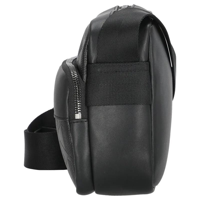 Lacoste Monogramm - Bolso bandolera 24 cm (noir)