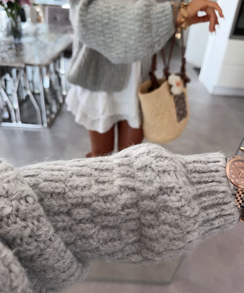 Cardigan Devina Grau