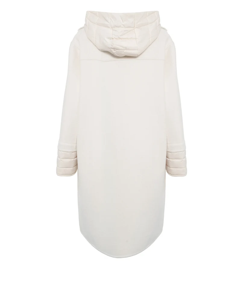 Cappotto con cintura in vita