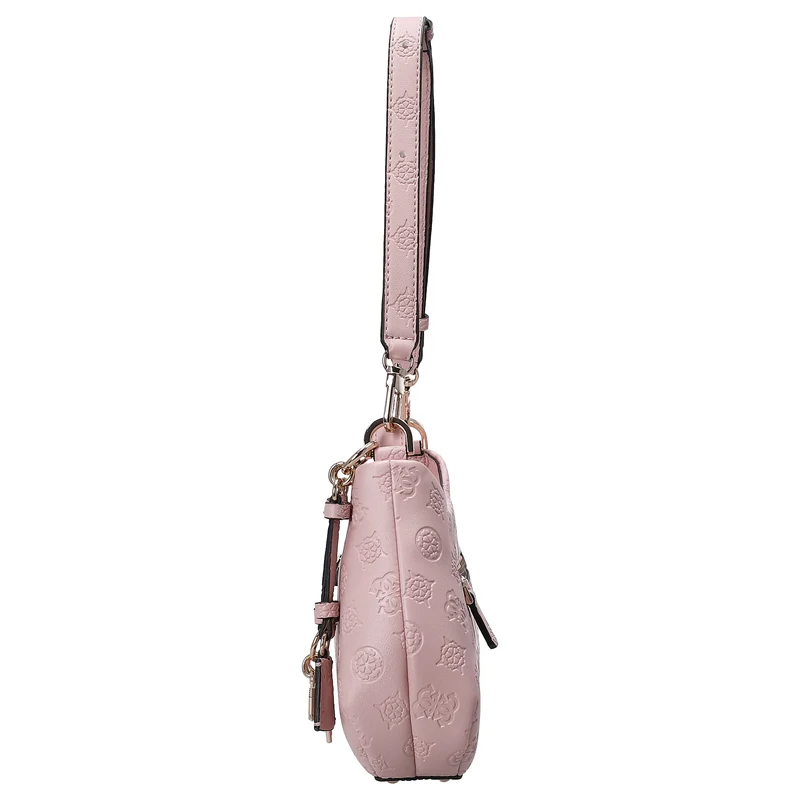 Guess Carmella - Bolso de hombro 30 cm (light pink logo)
