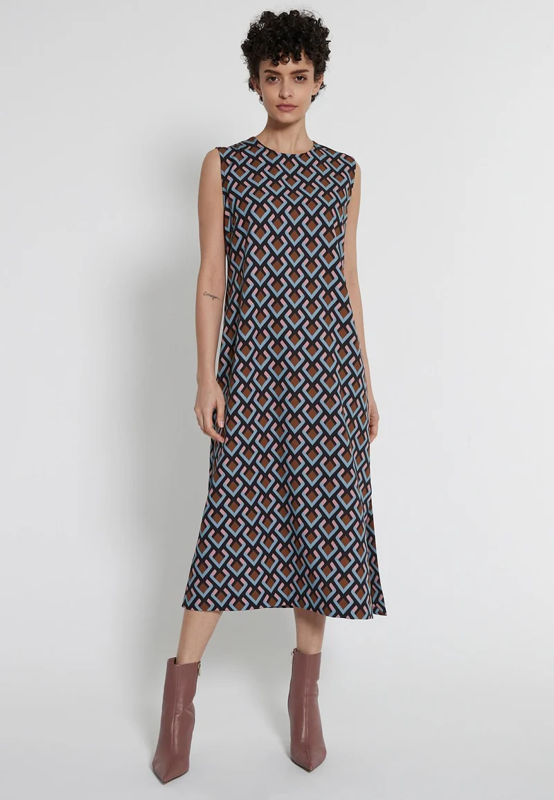 Midikleid Halane