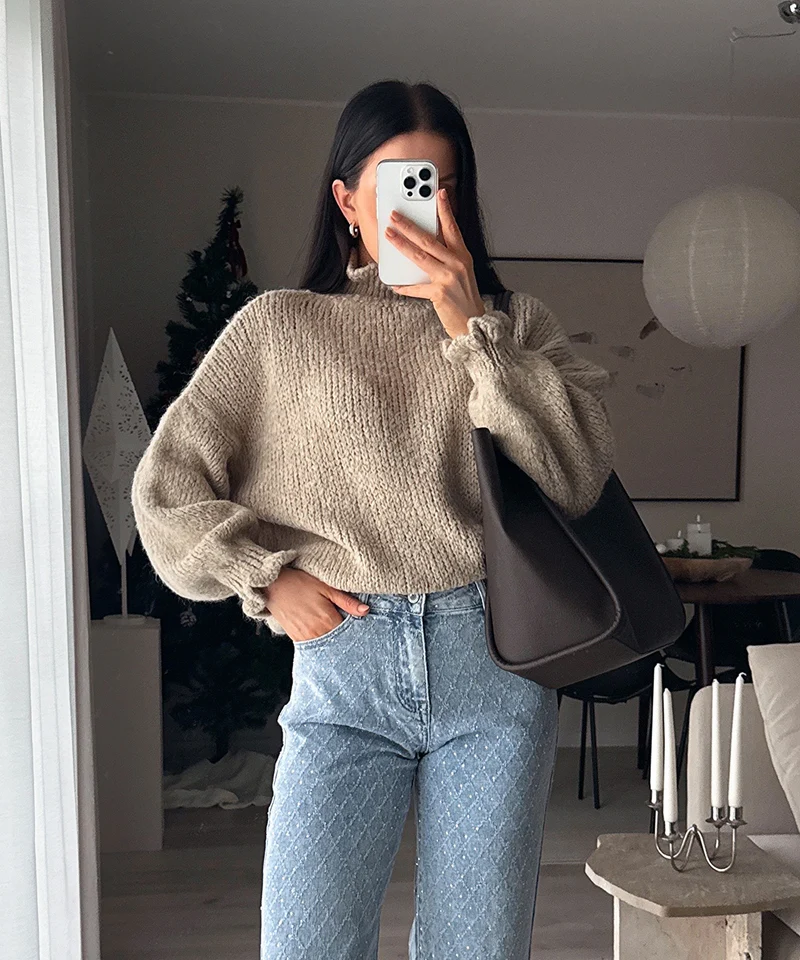 Pullover Caja Taupe