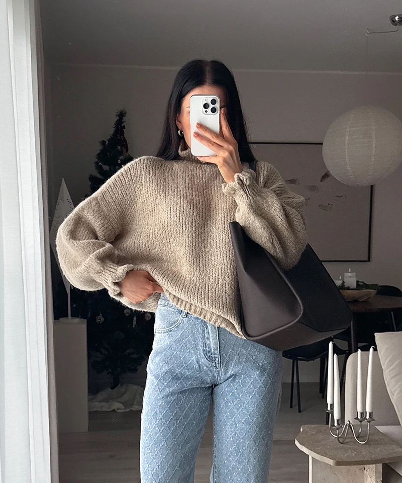 Pullover Caja Taupe