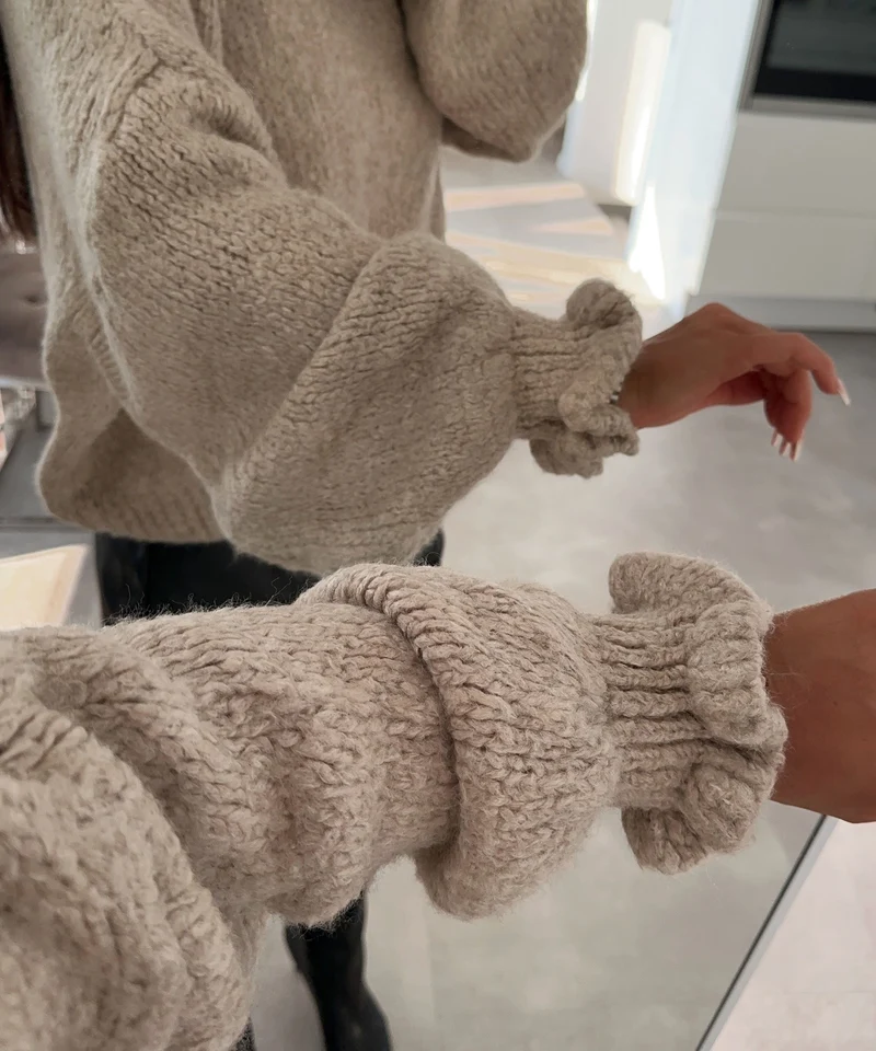 Pullover Caja Taupe