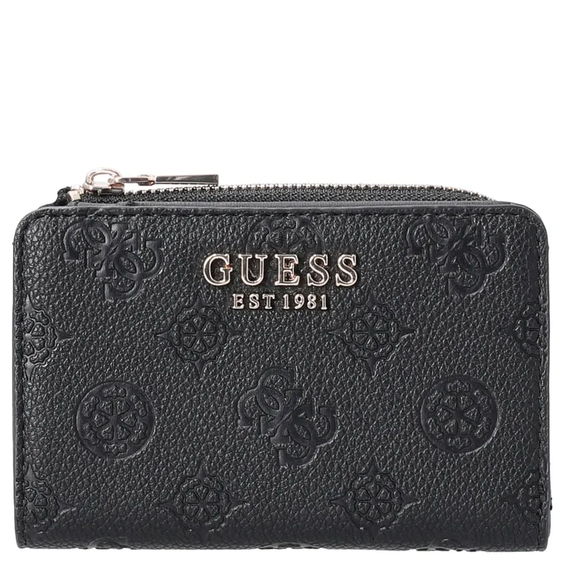 Guess Blake SLG Zip - Cartera 2cc 12 cm (black logo)