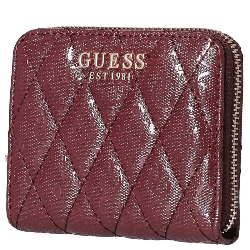 Guess Tamara SLG Small Zip - Cartera 3cc 11 cm (merlot)