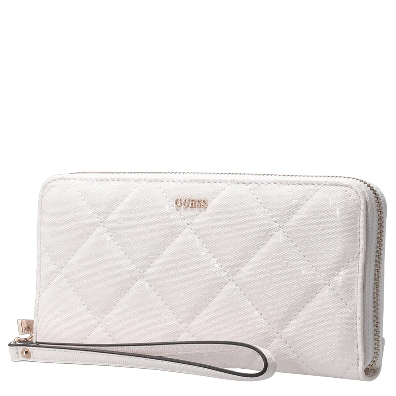 Guess Libby SLG Large - Cartera 12cc 21 cm (off white)